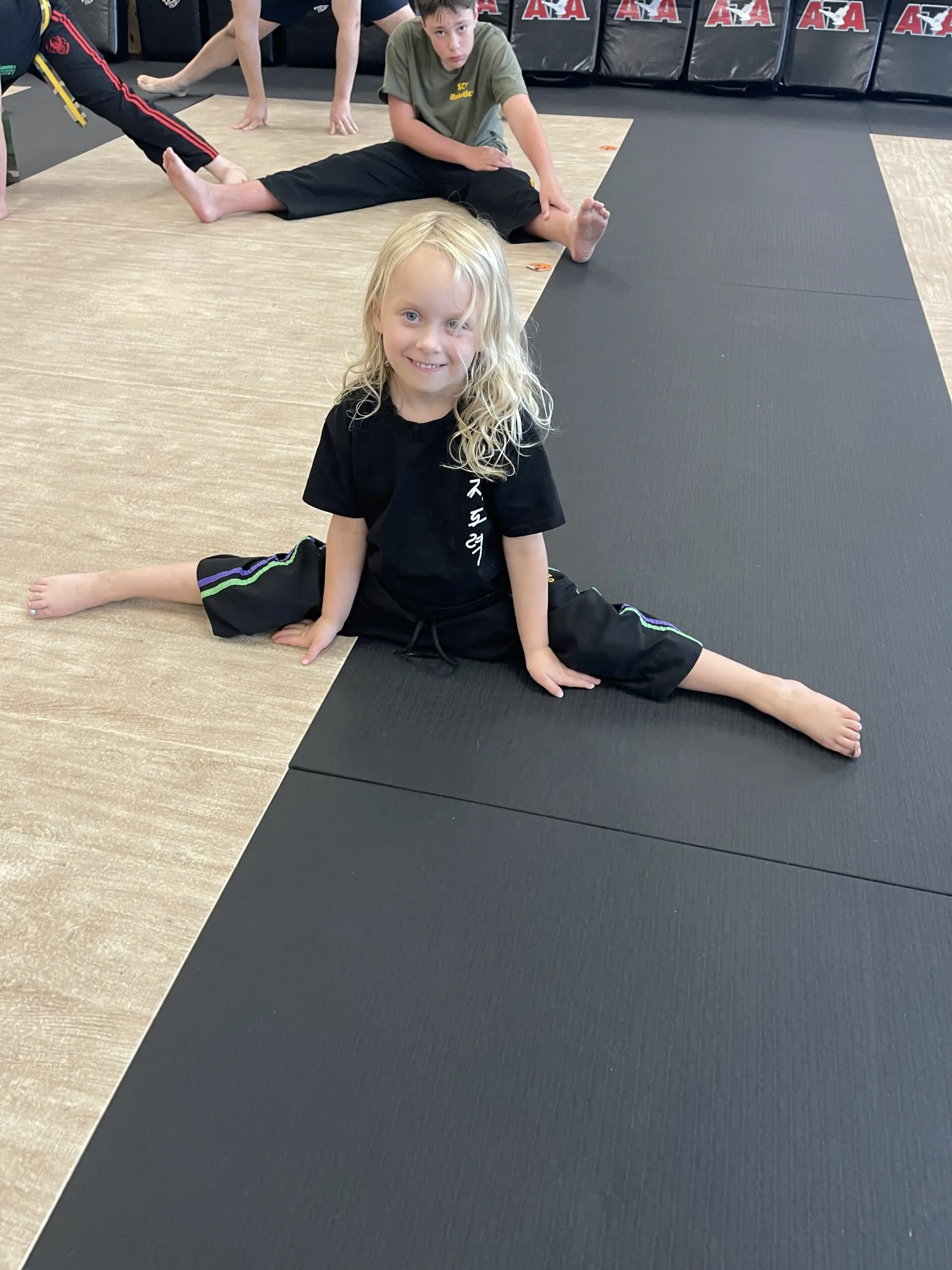 Tiny Tigers preschool martial arts and Taekwondo class in New Orleans
