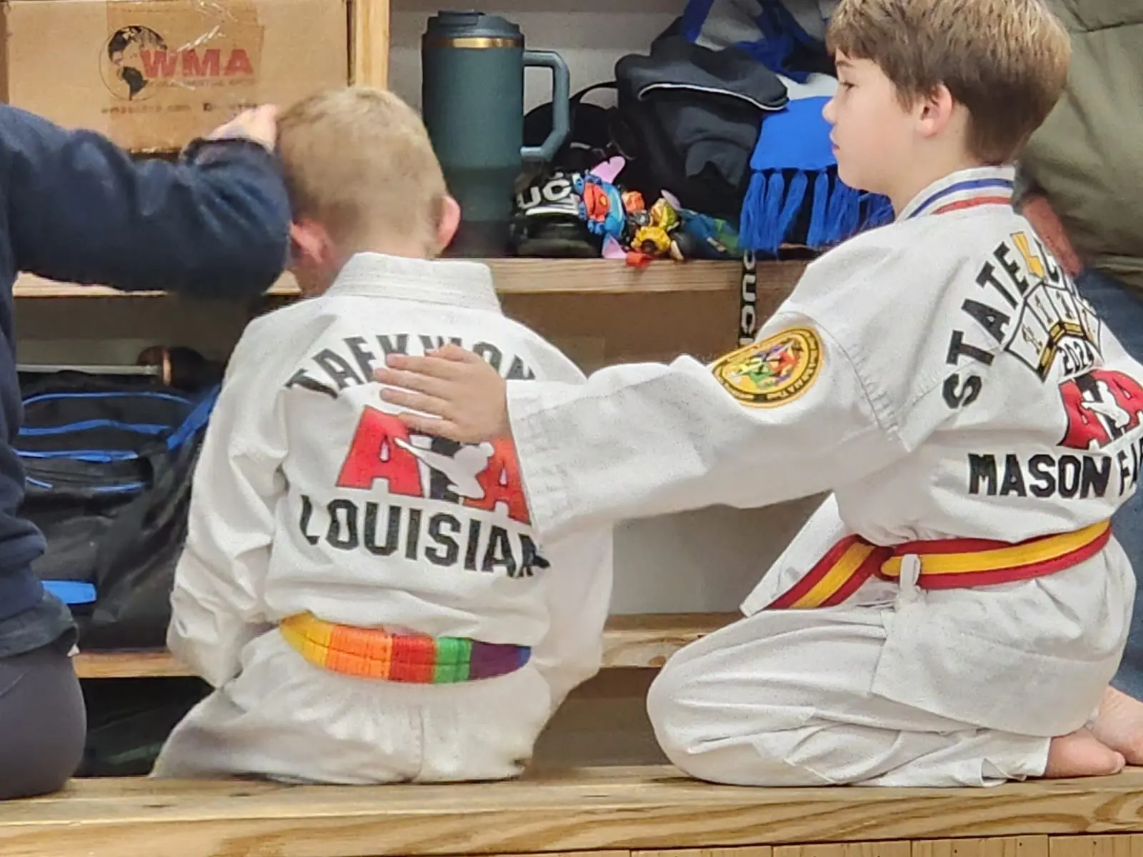 Forever Driven Martial Arts leadership program students in New Orleans